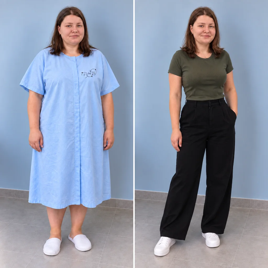 Veronika, 25 — before and after bariatric surgery