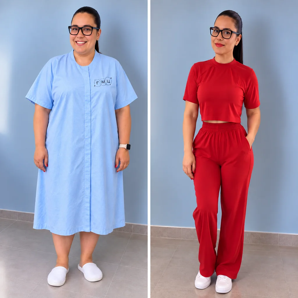 Veronika, 26 — before and after bariatric surgery