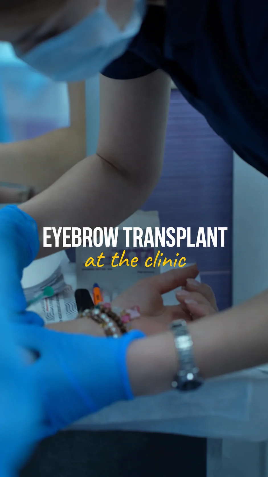Video about hair transplants at City Medical Centre, clip 9