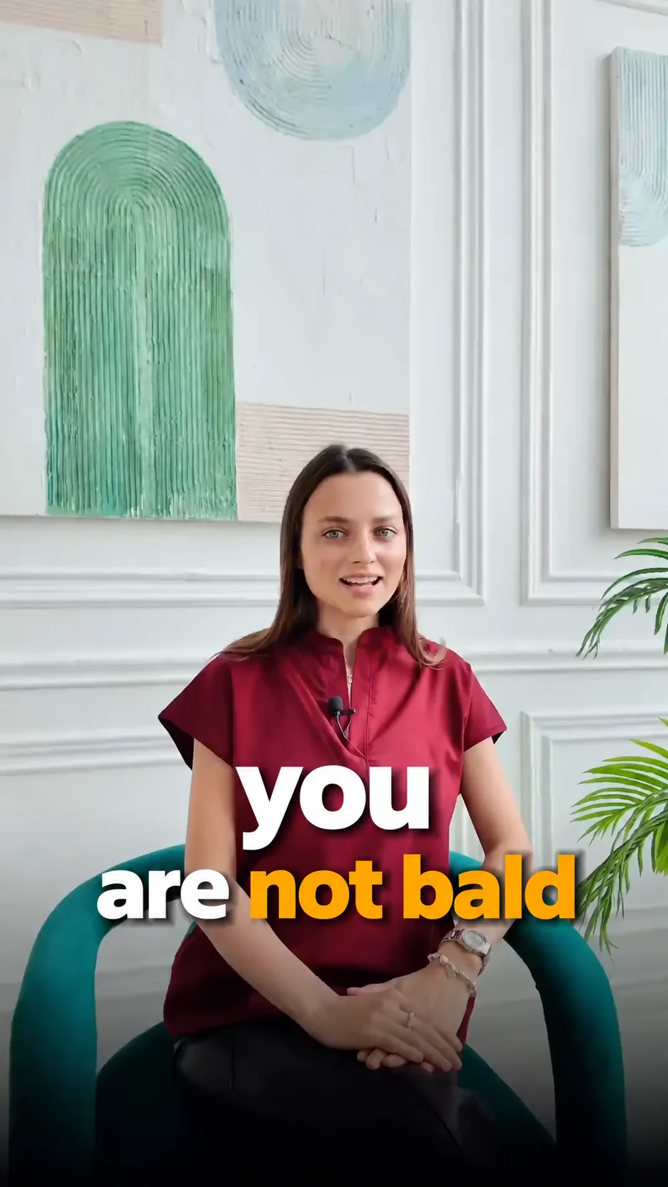 Video about hair transplants at City Medical Centre, clip 16