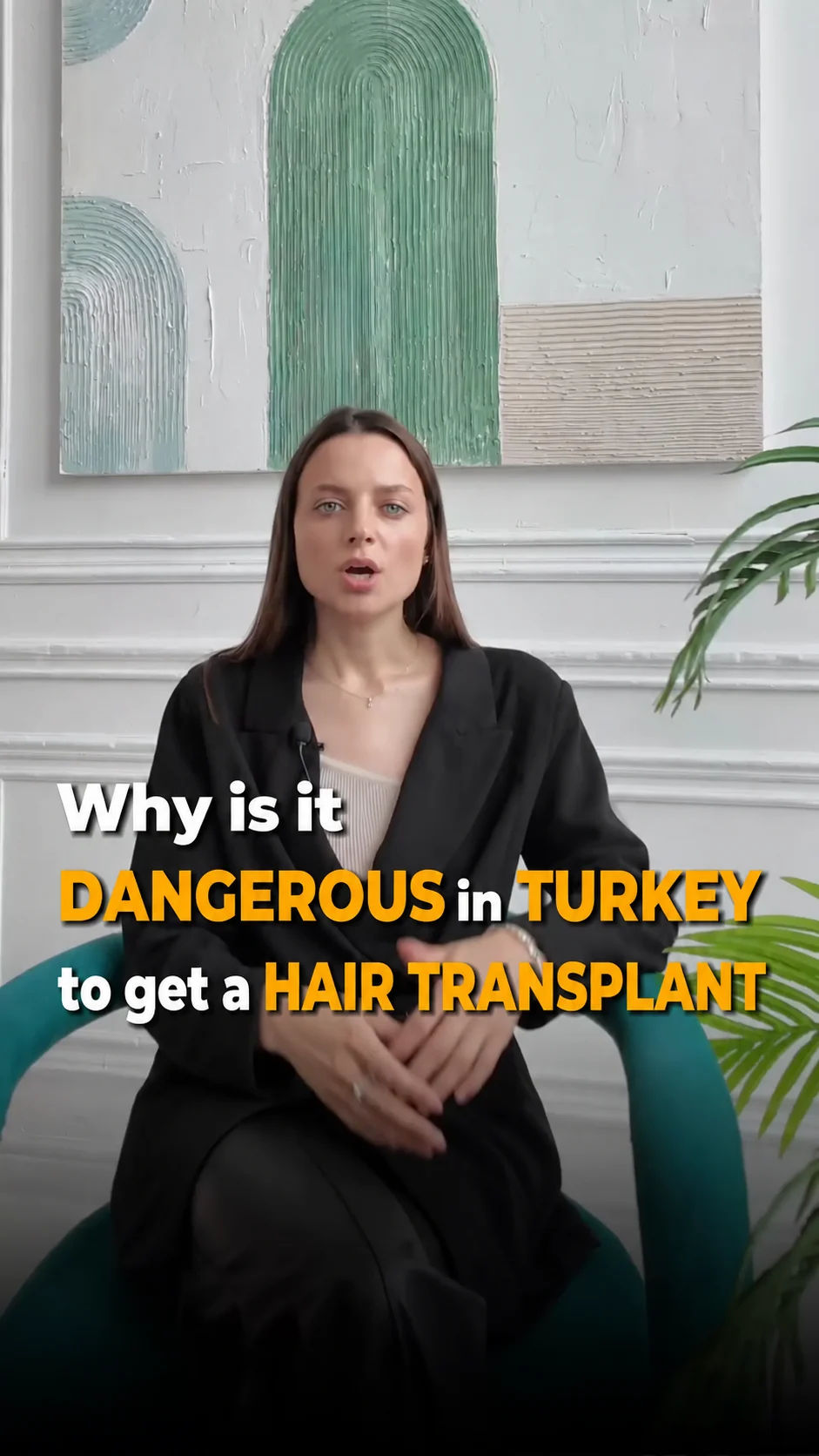 Video about hair transplants at City Medical Centre, clip 19